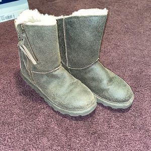 Bear paw Mimi chestnut distressed boot